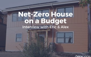Net-Zero House on a Budget