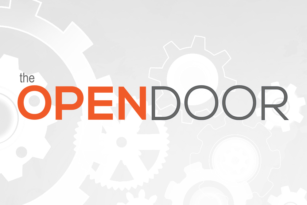 the OPEN DOOR: Logo Design